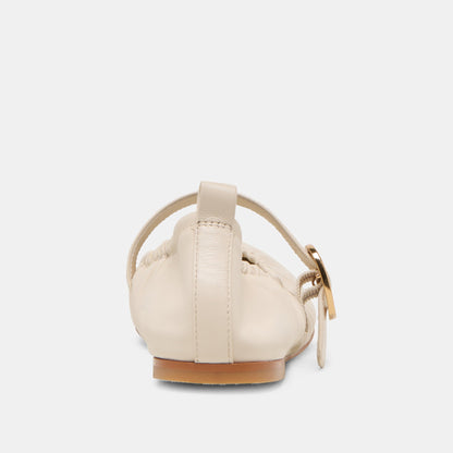 Dolce Vita Caely Bone Leather Ballet Flats