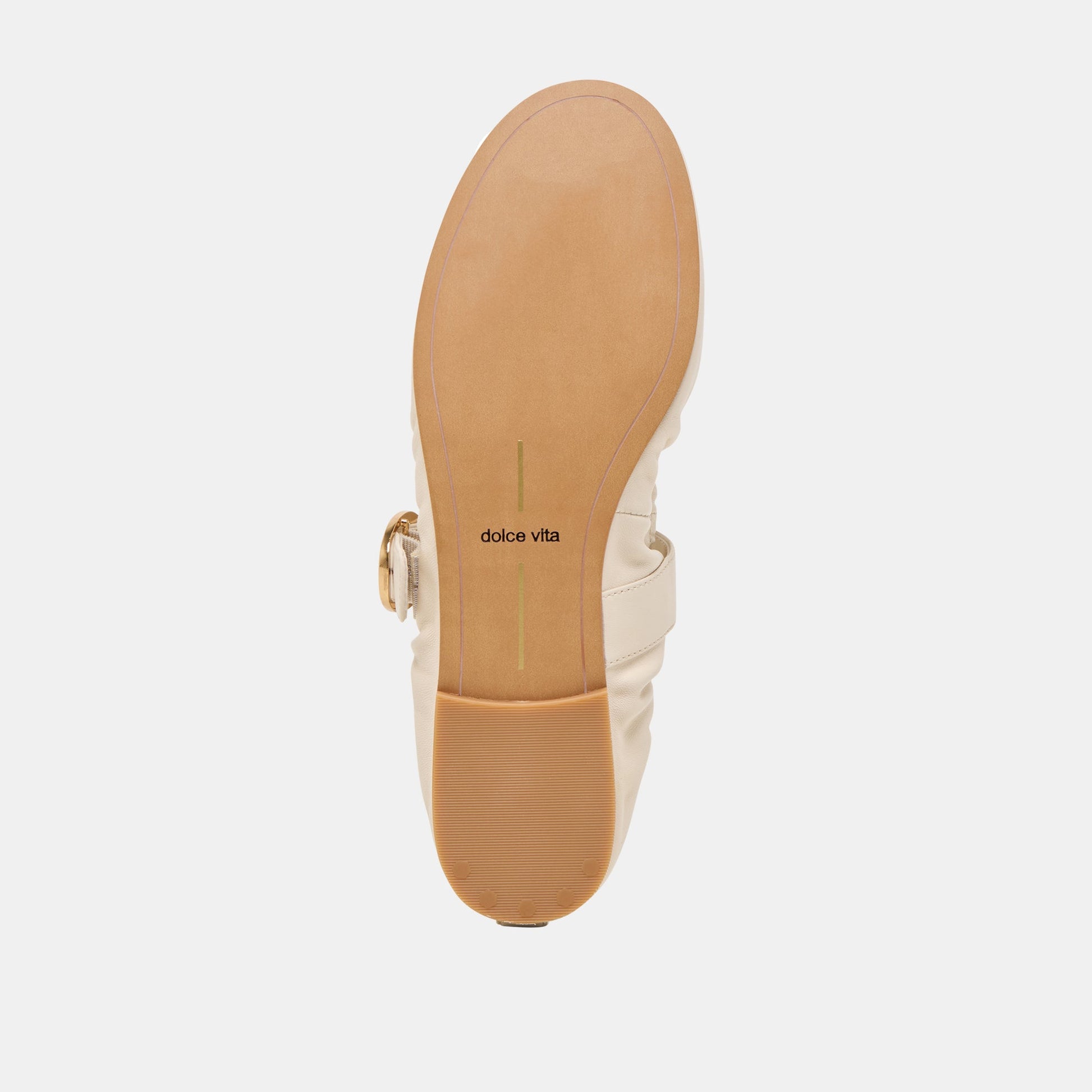 Dolce Vita Caely Bone Leather Ballet Flats