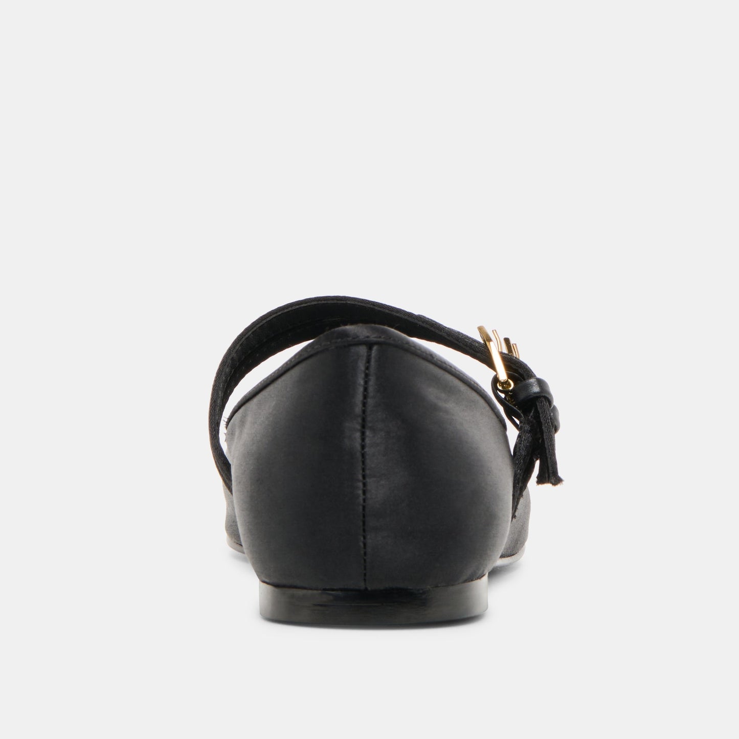 Dolce Vita Gibsen Onyx Satin Ballet Flats