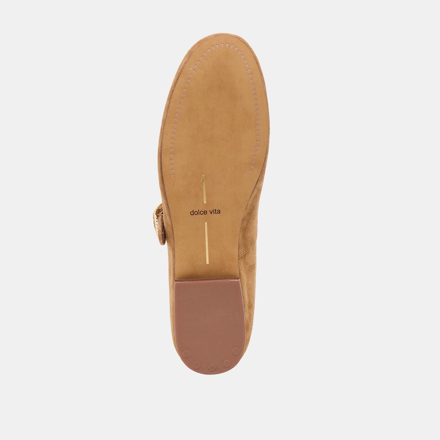 Dolce Vita Relan Lt Brown Suede Ballet Flats