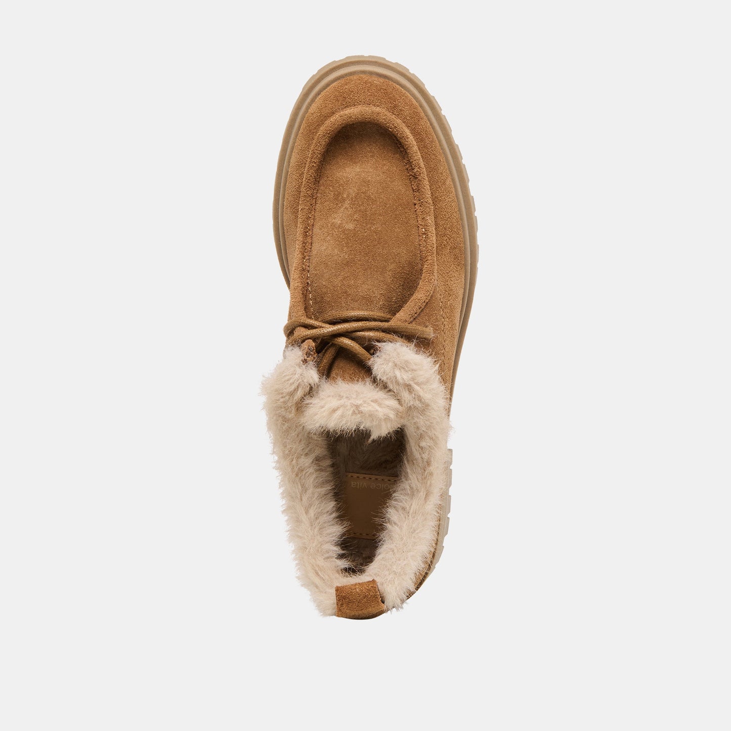 Dolce Vita Milza Plush Lt Brown Suede Loafers