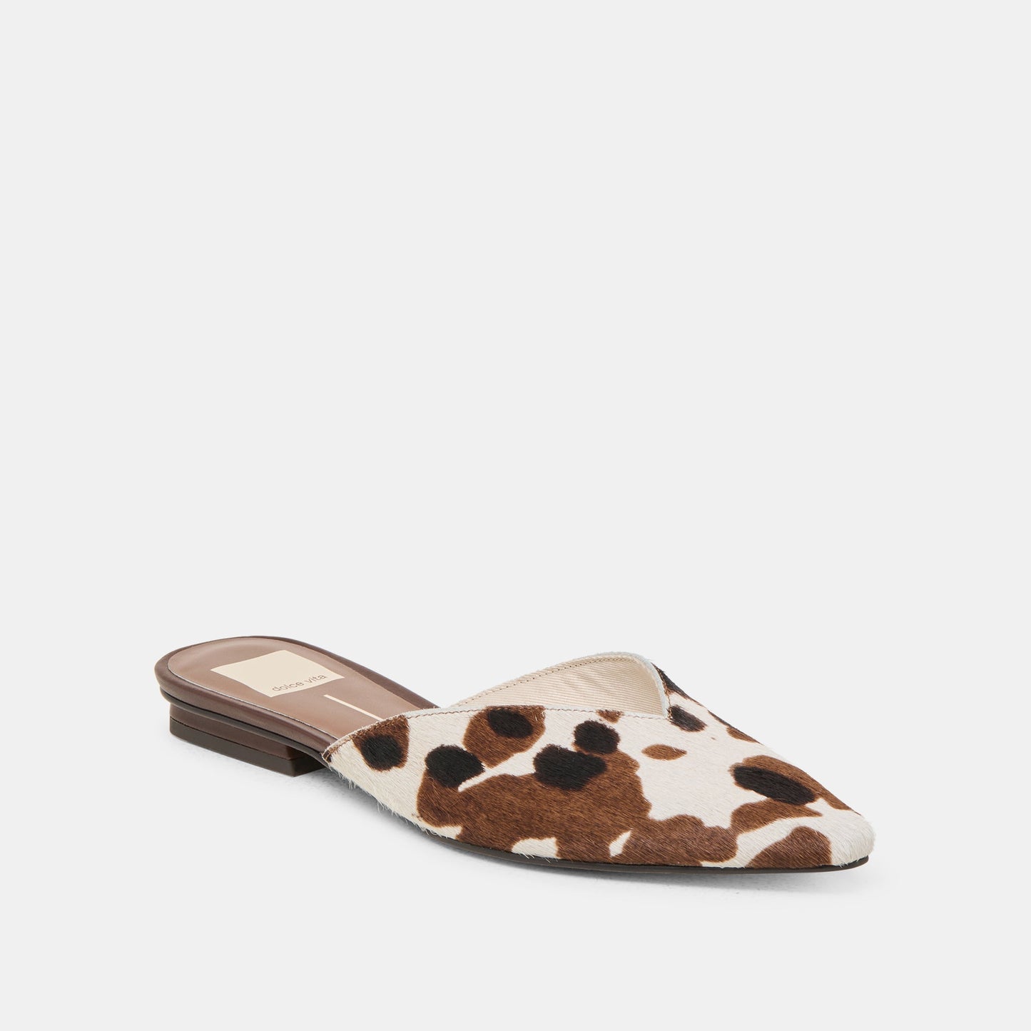 Dolce Vita Elm Cocoa Taurus Calf Hair Flats