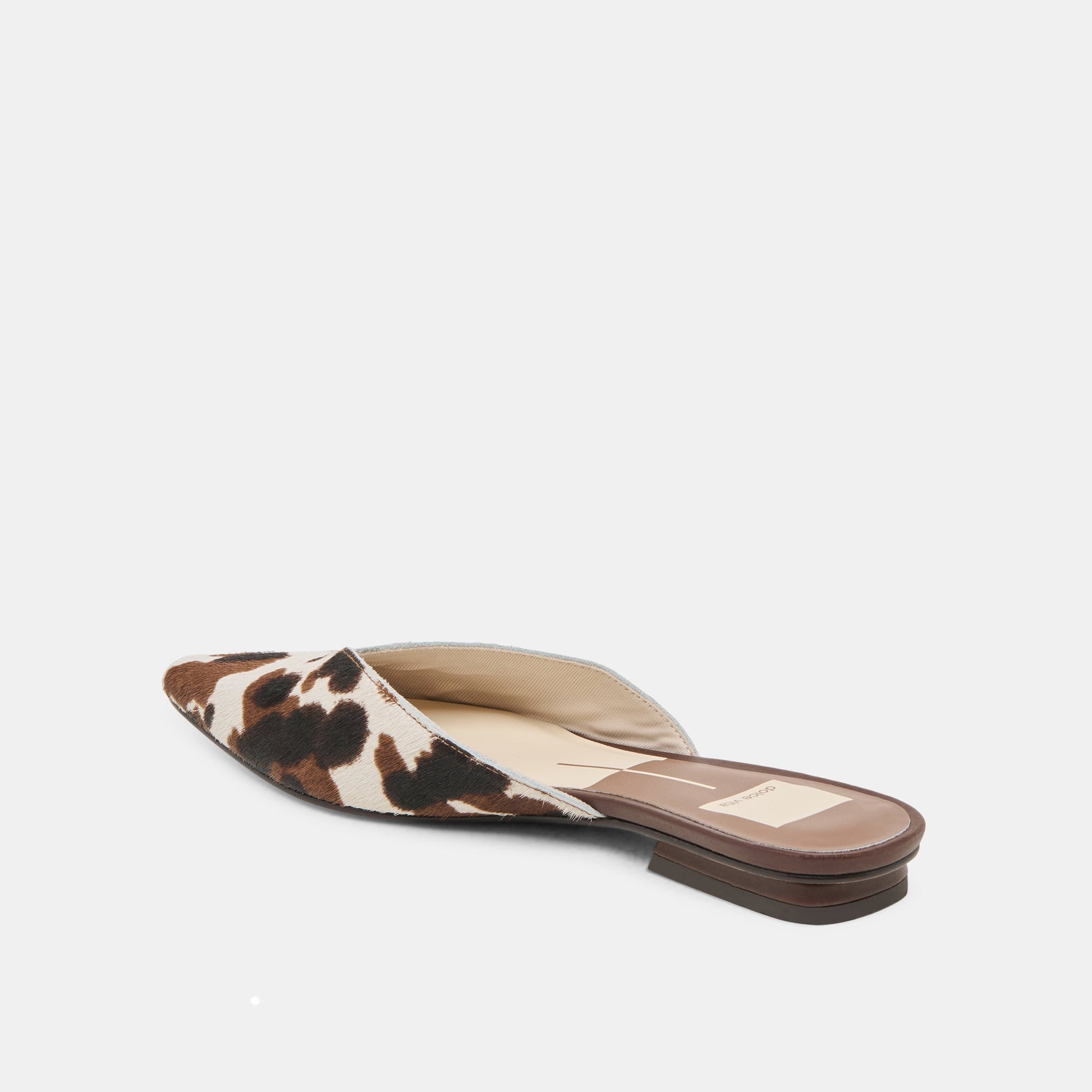 Dolce Vita Elm Cocoa Taurus Calf Hair Flats