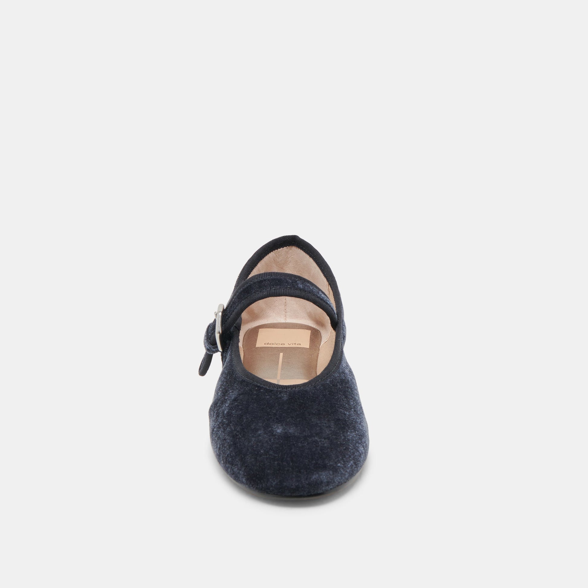 Dolce Vita ROSLYN BALLET FLATS DUSTY BLUE VELVET