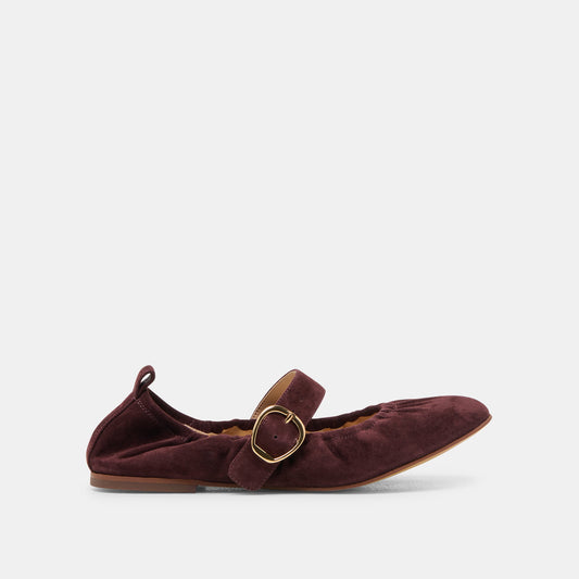 Dolce Vita CAELY BALLET FLATS MULBERRY SUEDE