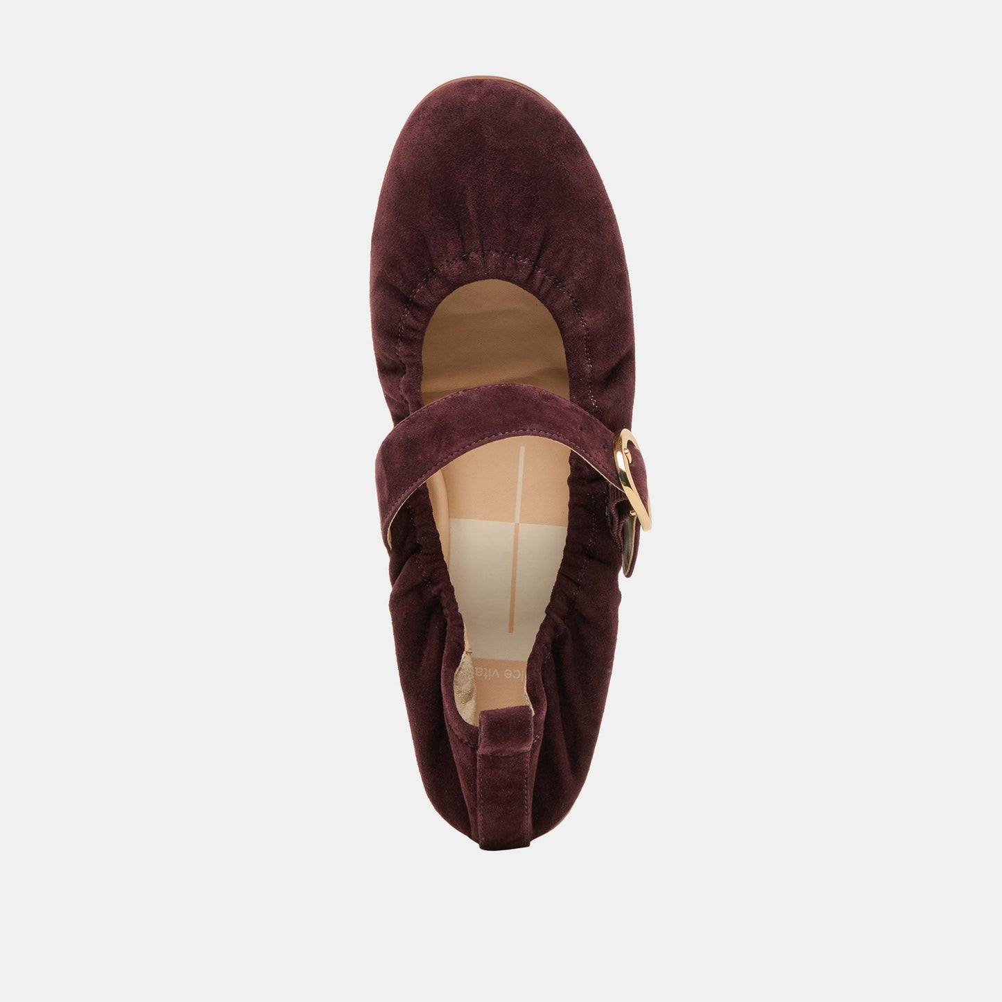 Dolce Vita CAELY BALLET FLATS MULBERRY SUEDE