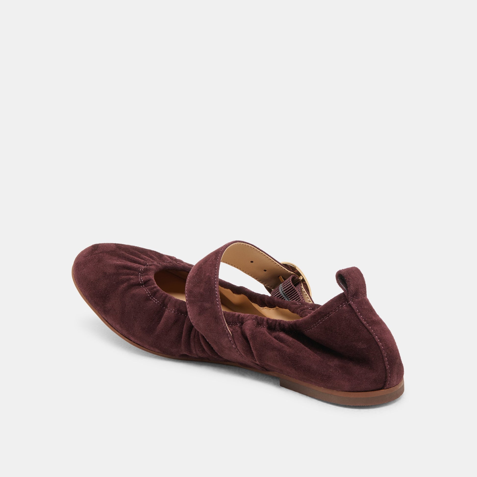 Dolce Vita CAELY BALLET FLATS MULBERRY SUEDE