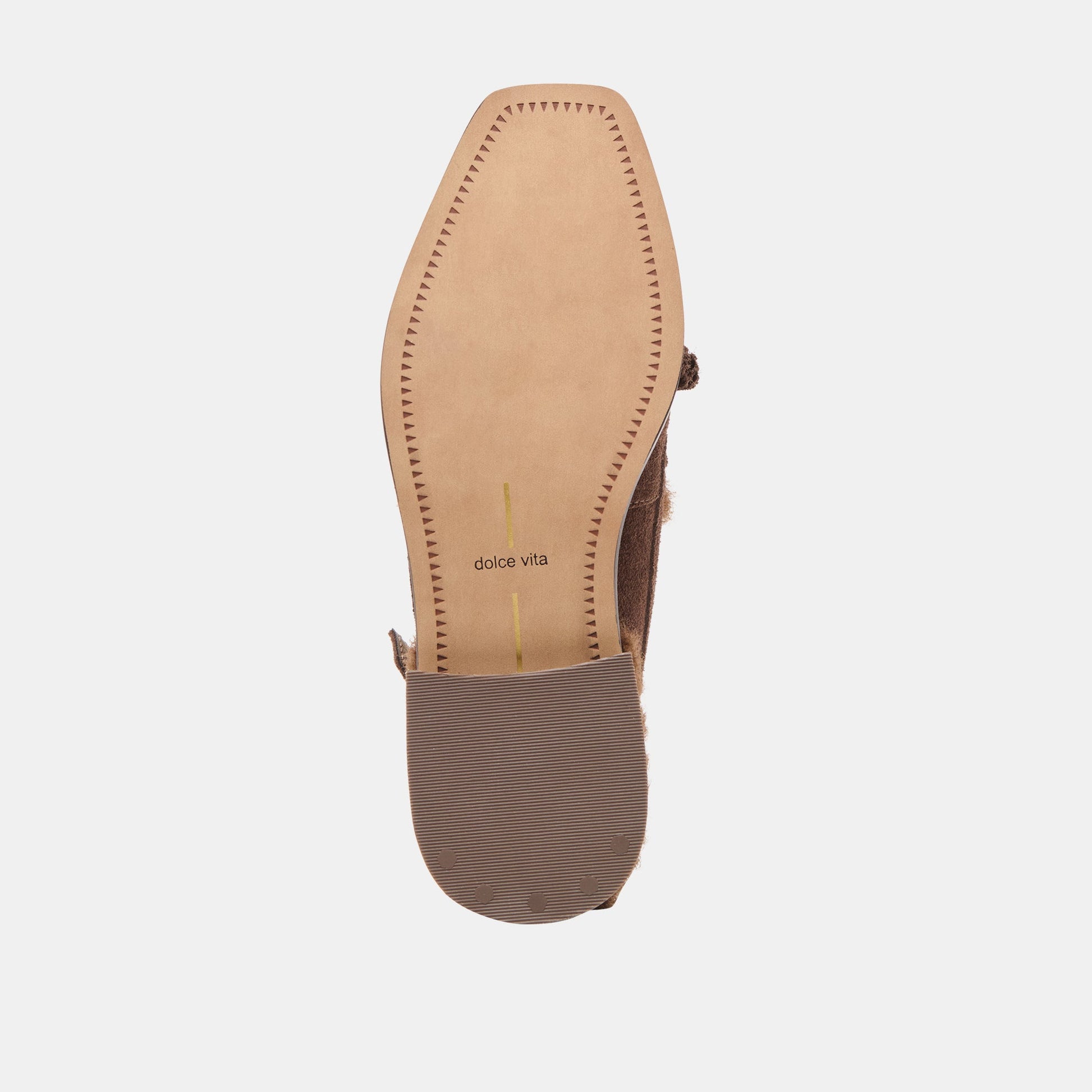 Dolce Vita Hamlit Plush Dk Brown Suede Loafers