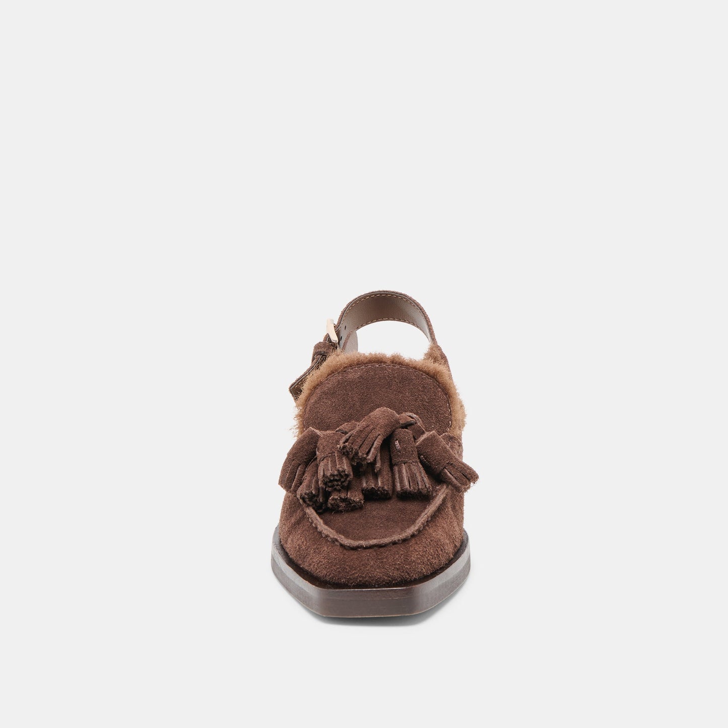 Dolce Vita Hamlit Plush Dk Brown Suede Loafers