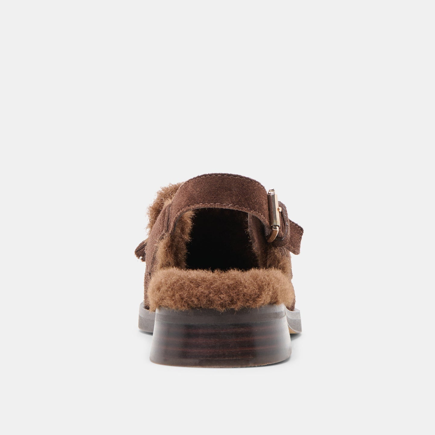 Dolce Vita Hamlit Plush Dk Brown Suede Loafers