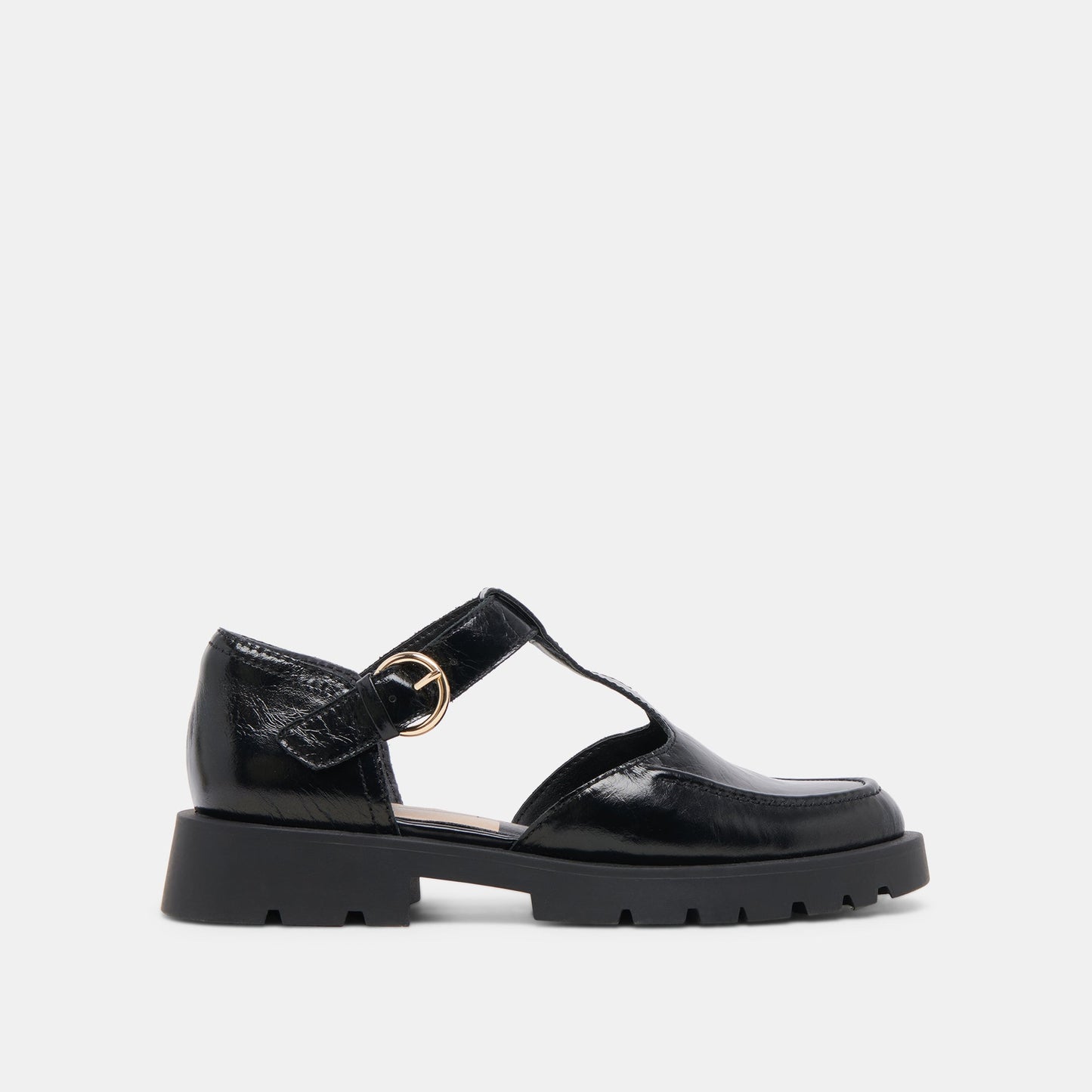 Dolce Vita EMILIO FLATS MIDNIGHT CRINKLE PATENT LEATHER