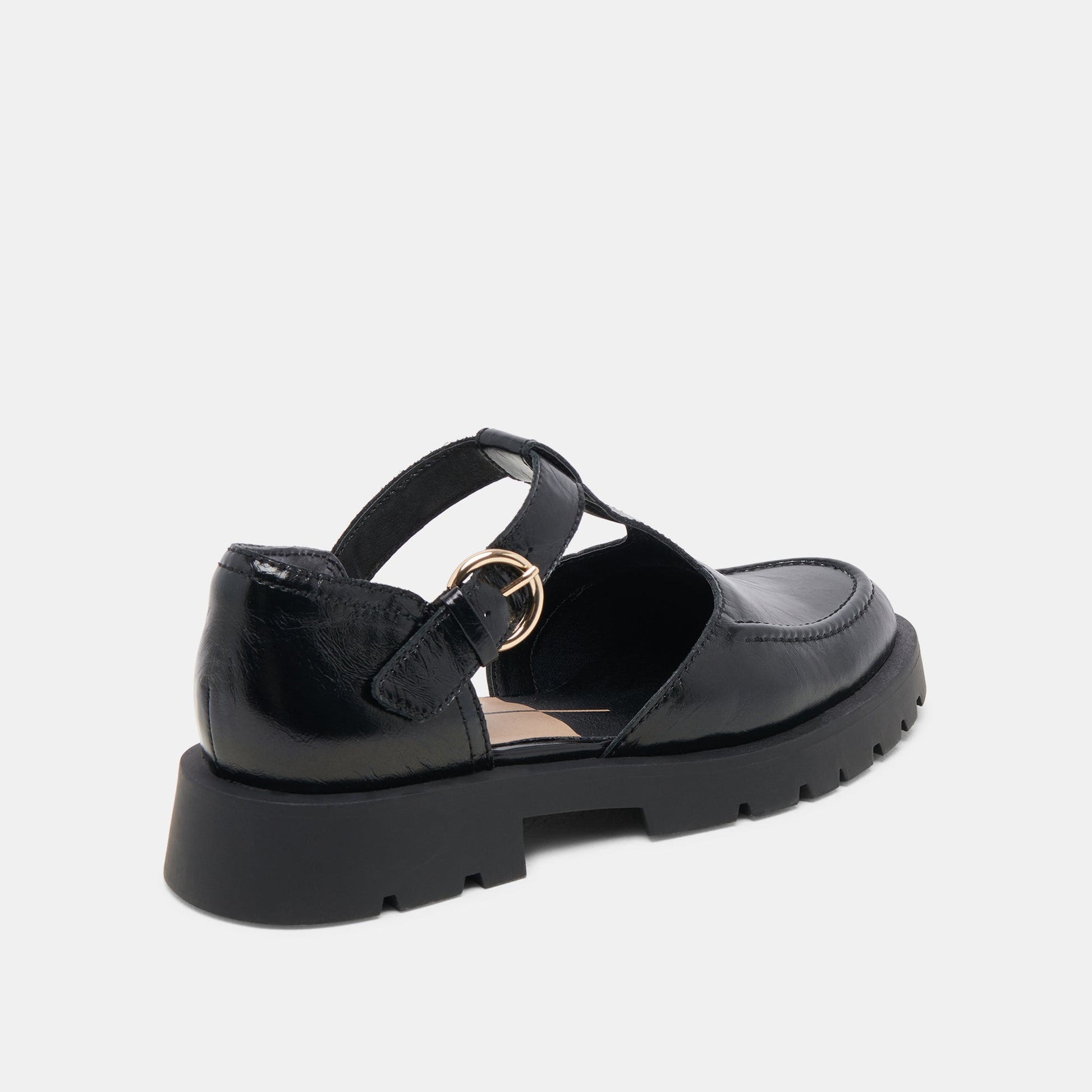 Dolce Vita EMILIO FLATS MIDNIGHT CRINKLE PATENT LEATHER