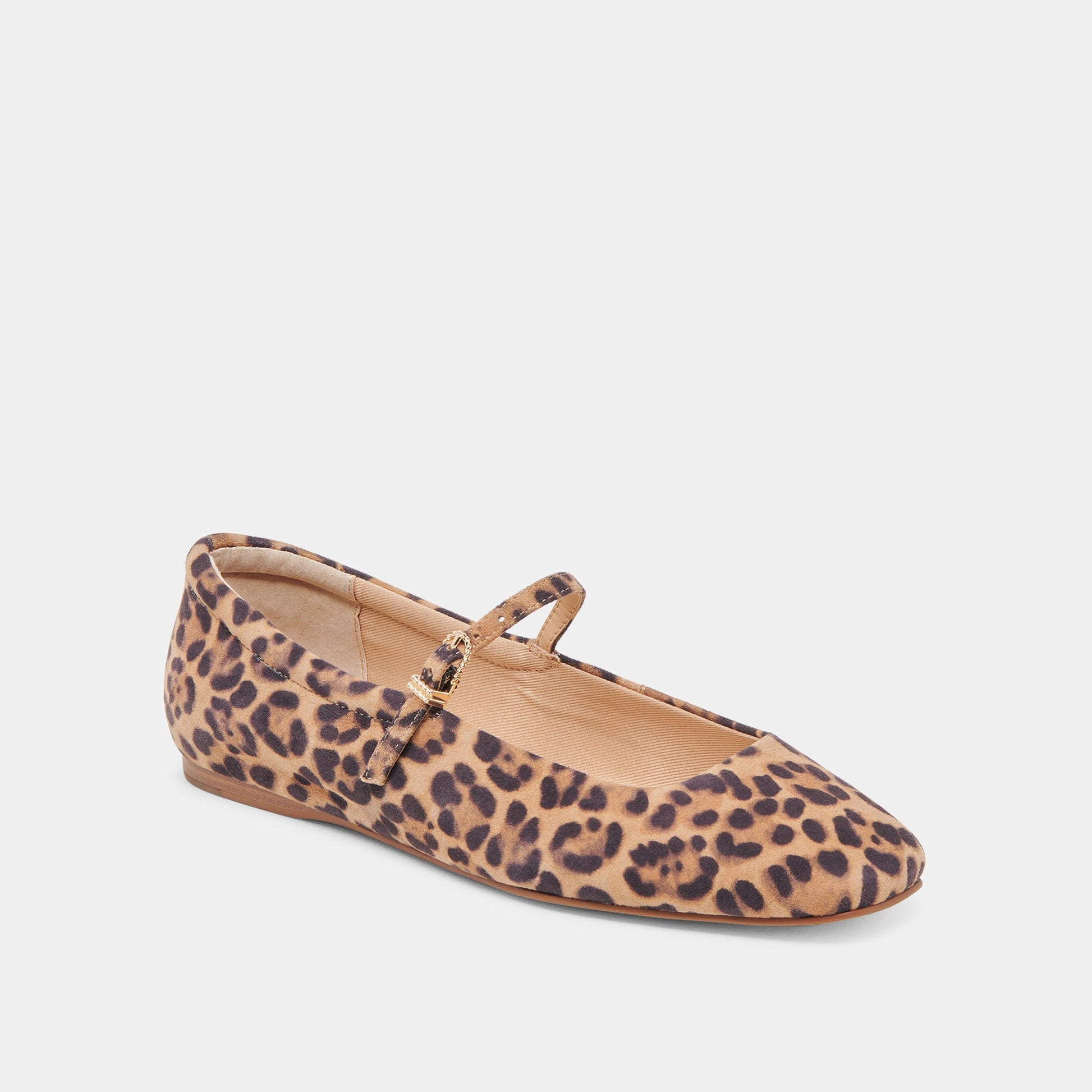 Dolce Vita REYES BALLET FLATS DK LEOPARD SUEDE