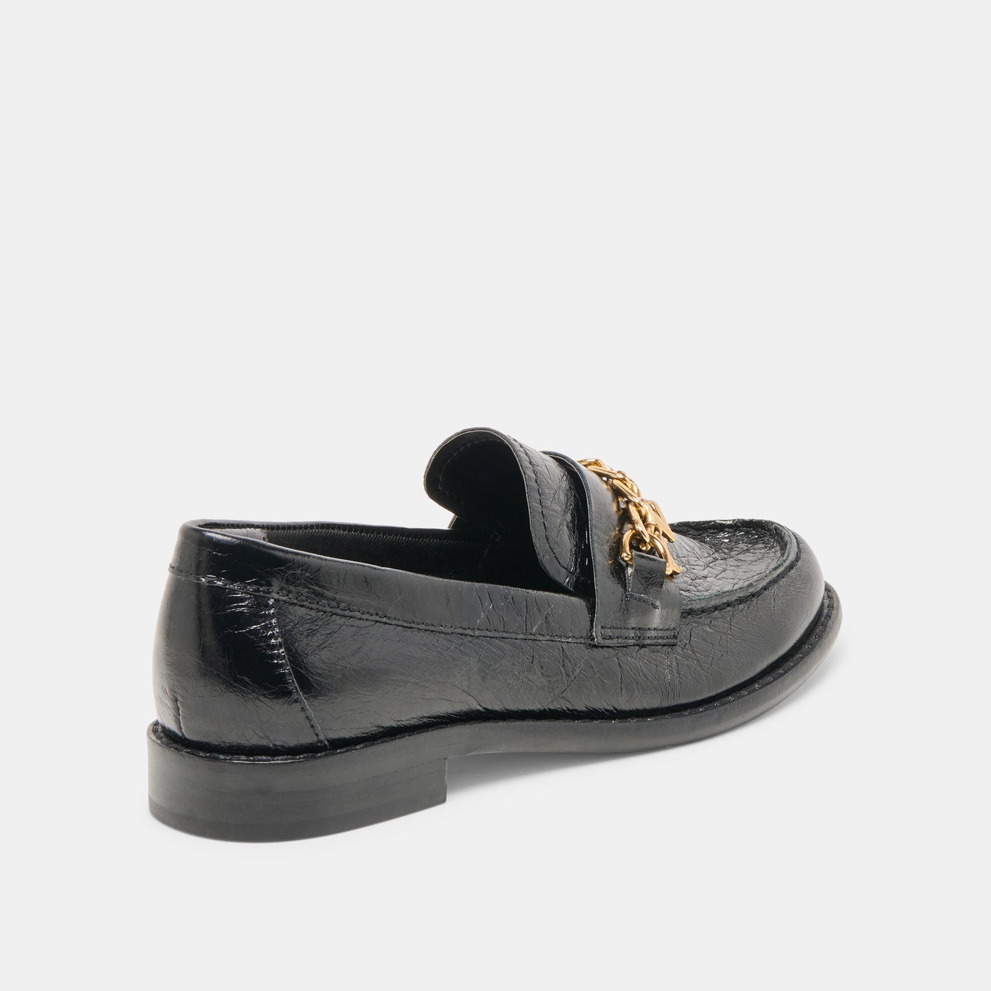 Dolce Vita Waylen Midnight Crinkle Patent Loafers