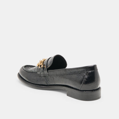Dolce Vita Waylen Midnight Crinkle Patent Loafers