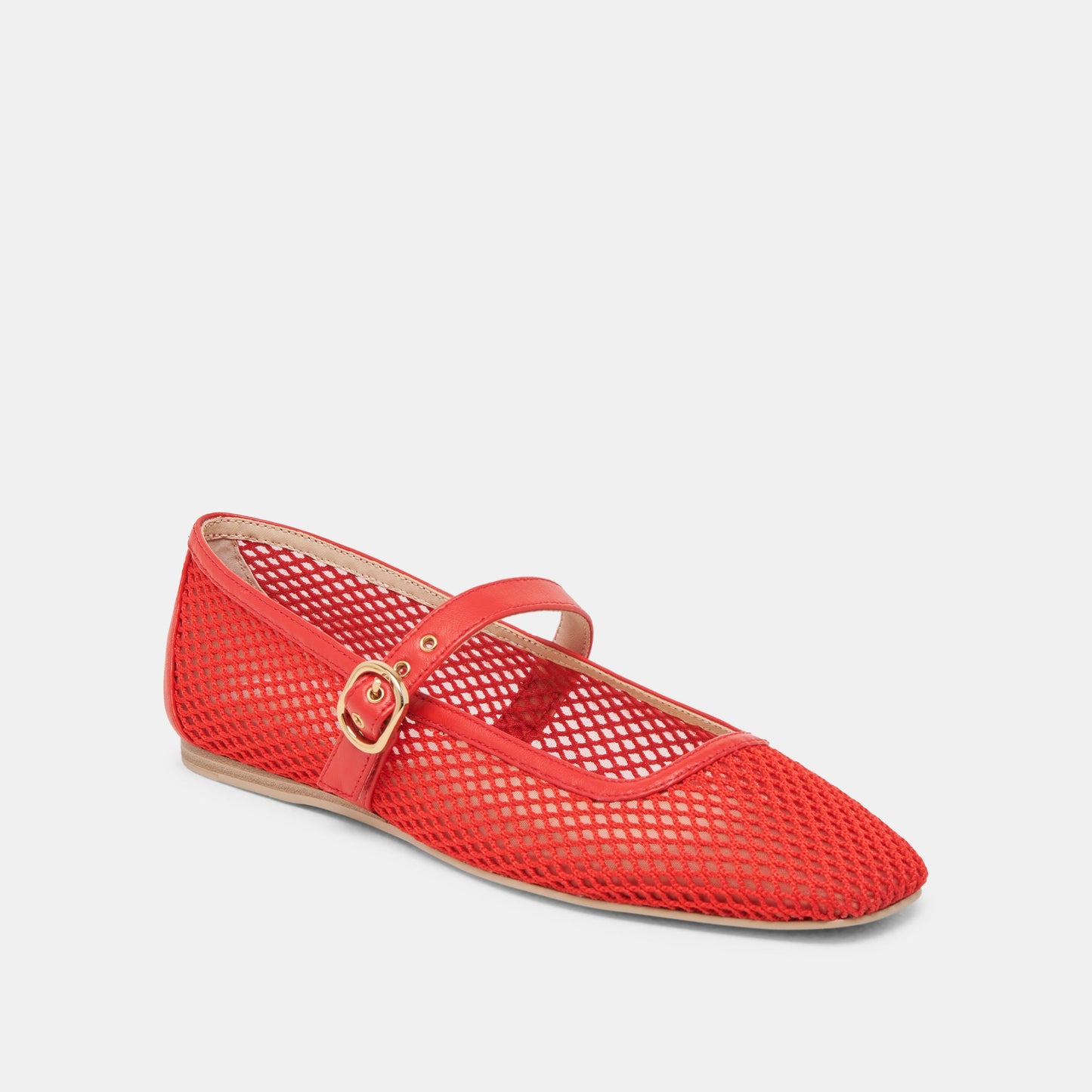 Dolce Vita RODNI MESH BALLET FLATS CHILI WOVEN MESH