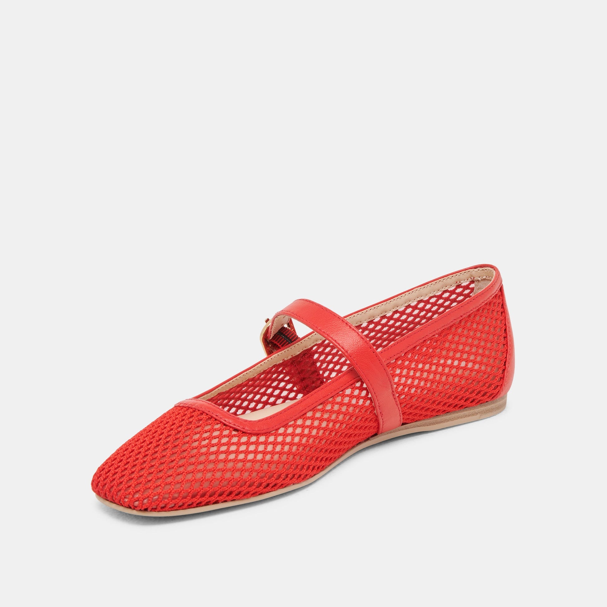 Dolce Vita RODNI MESH BALLET FLATS CHILI WOVEN MESH