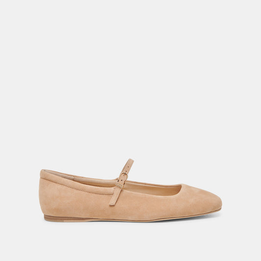 Dolce Vita Reyes Bamboo Suede Ballet Flats