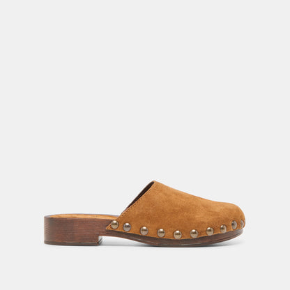 Dolce Vita Alanis Chestnut Suede Flats