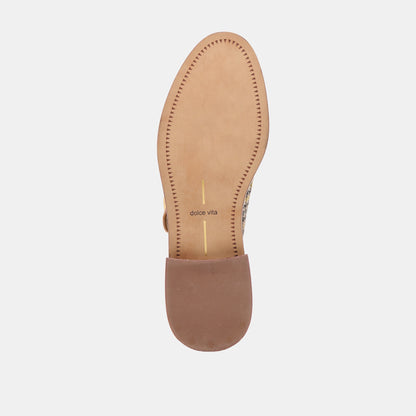 Dolce Vita Harlah Yellow Plaid Tweed Flats