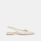OFF WHITE CRINKLE PATENT