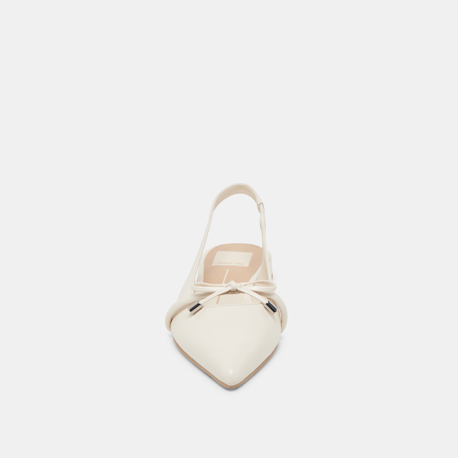 Dolce Vita PAYGE FLATS OFF WHITE CRINKLE PATENT