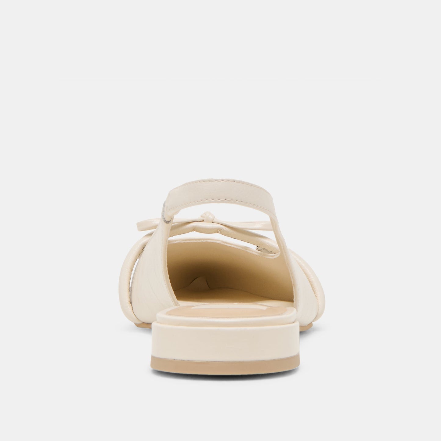 Dolce Vita PAYGE FLATS OFF WHITE CRINKLE PATENT