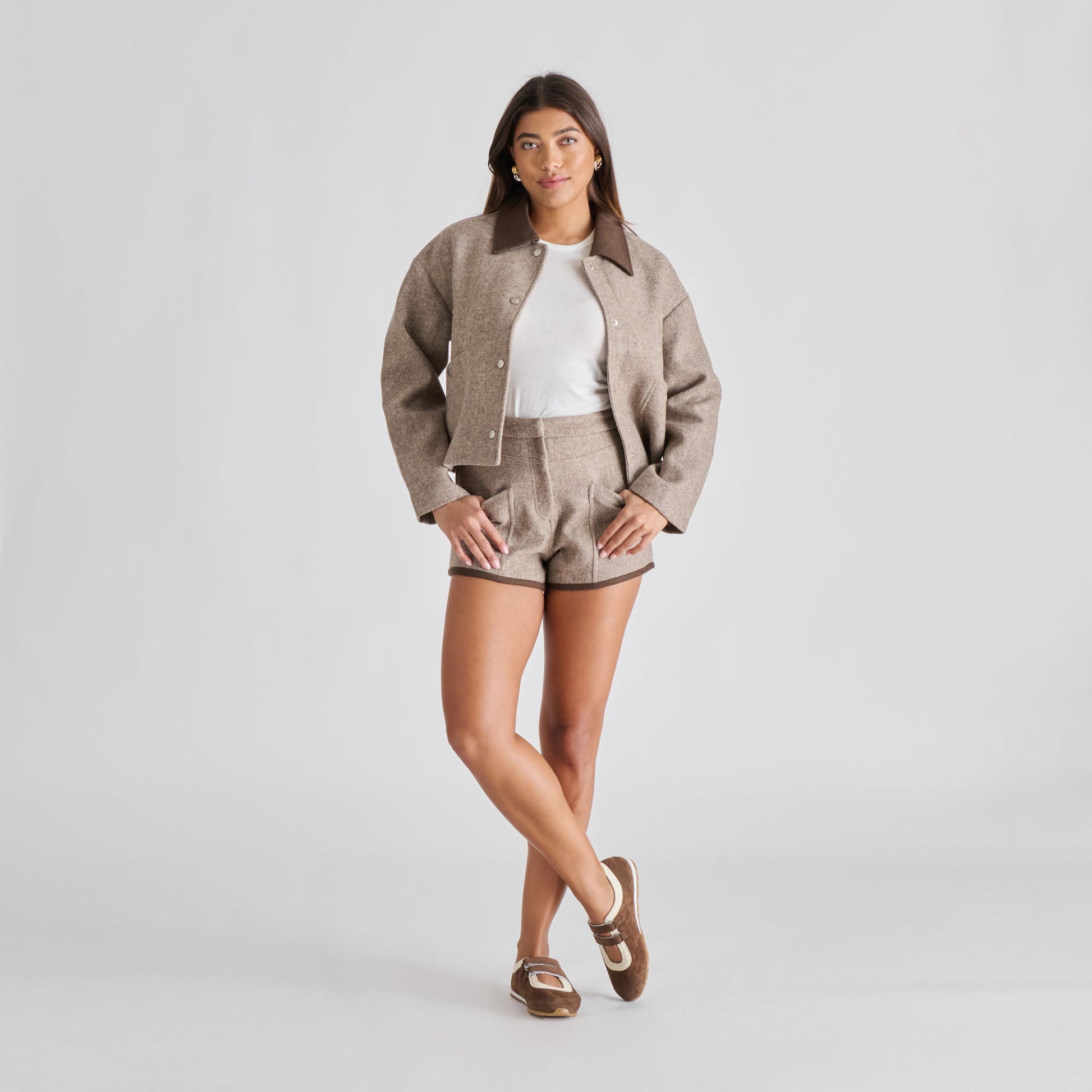Dolce Vita Swan Dk Brown Suede Sneakers