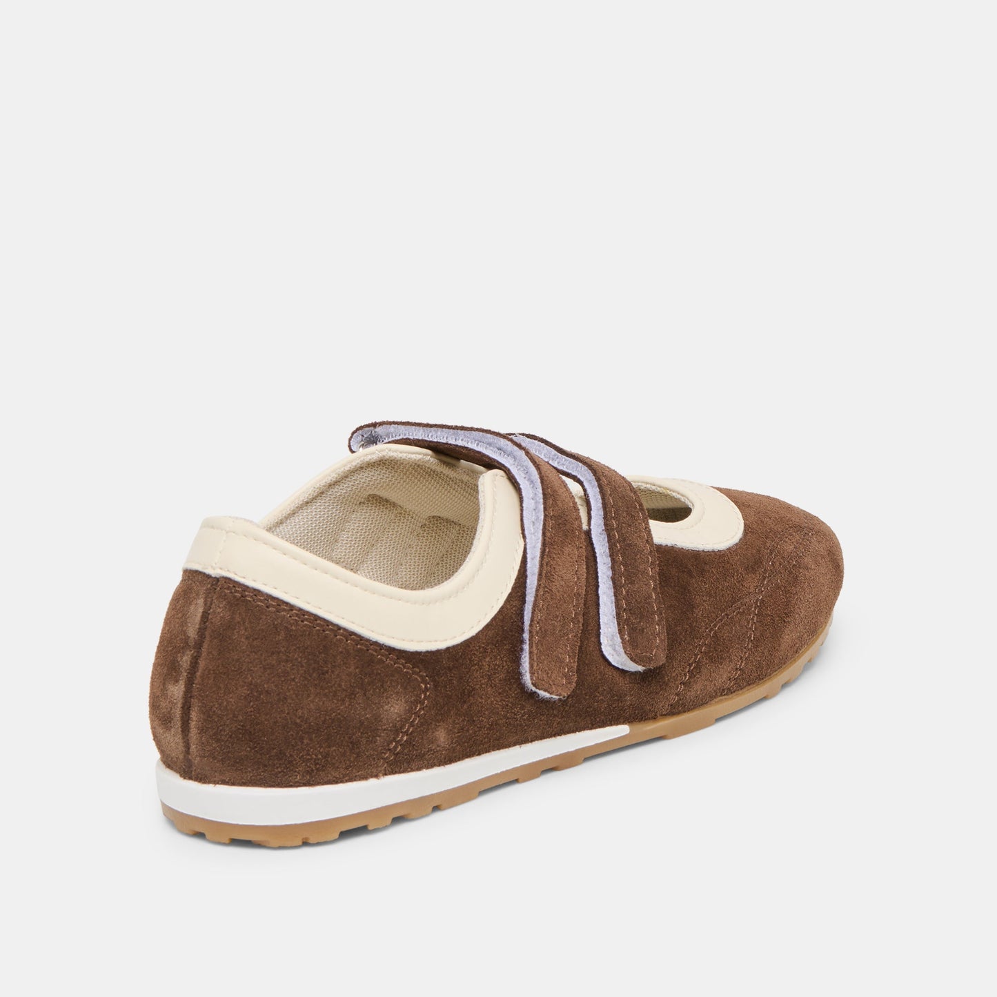 Dolce Vita Swan Dk Brown Suede Sneakers