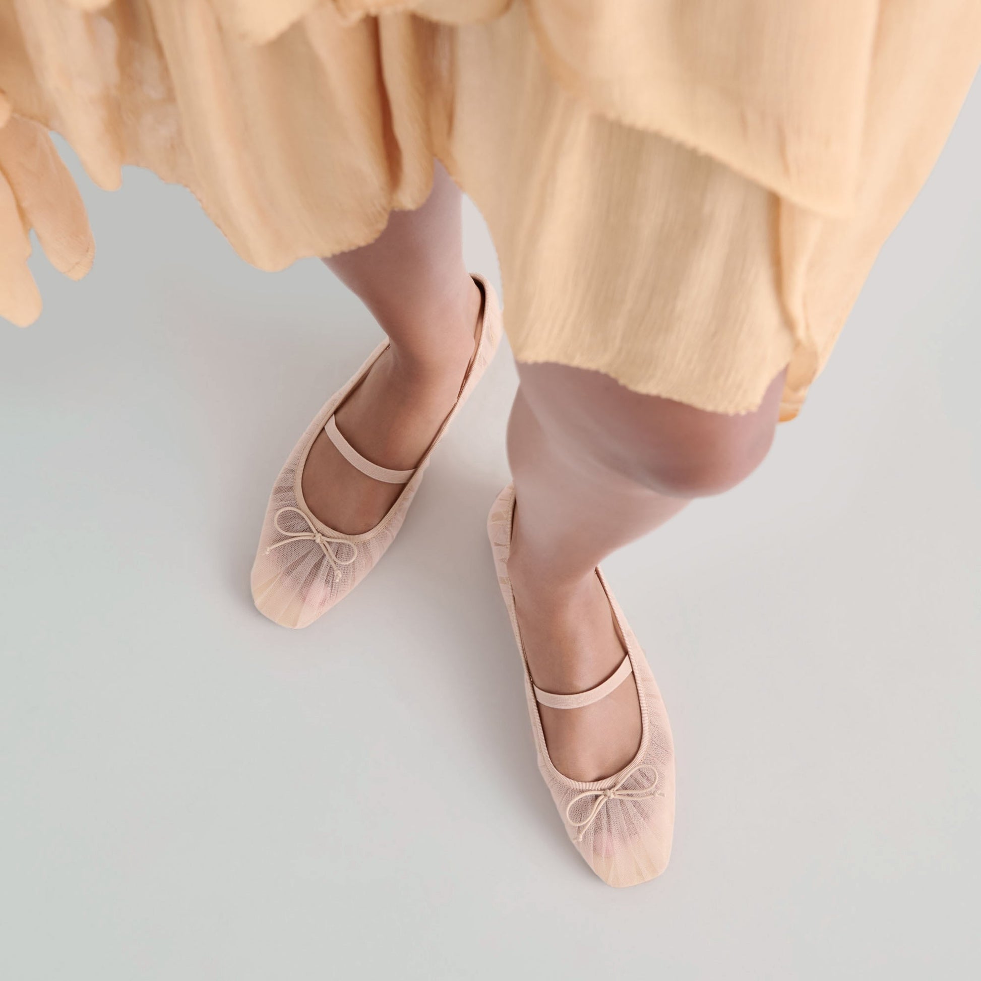 Dolce Vita Raeven Praline Tulle Ballet Flats