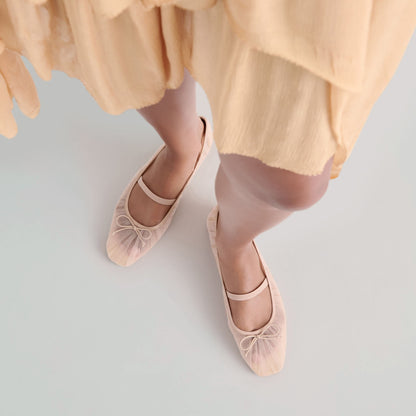 Dolce Vita Raeven Praline Tulle Ballet Flats