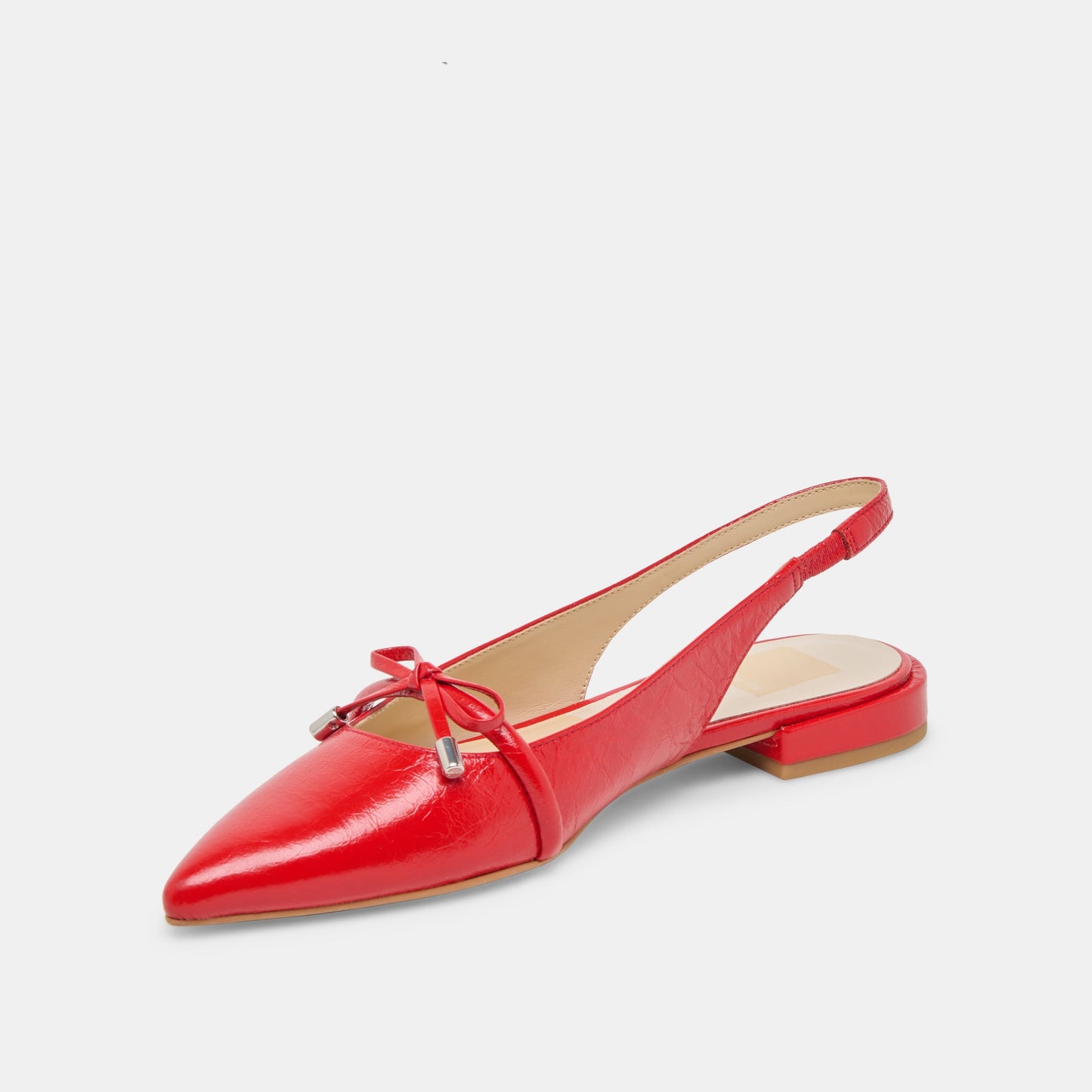 Dolce Vita Payge Chili Crinkle Patent Flats