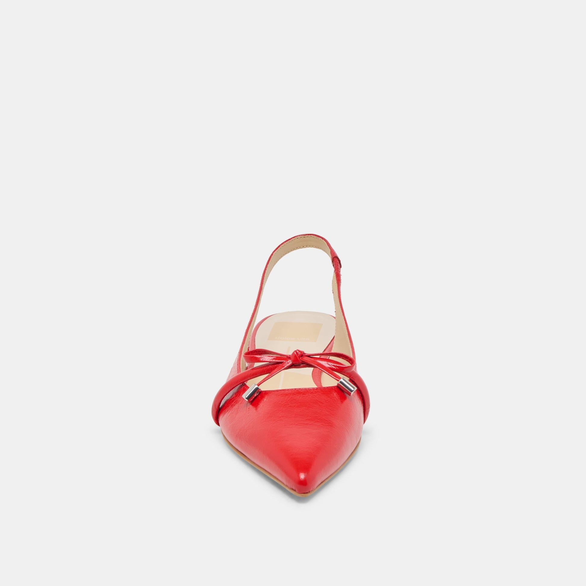 Dolce Vita Payge Chili Crinkle Patent Flats