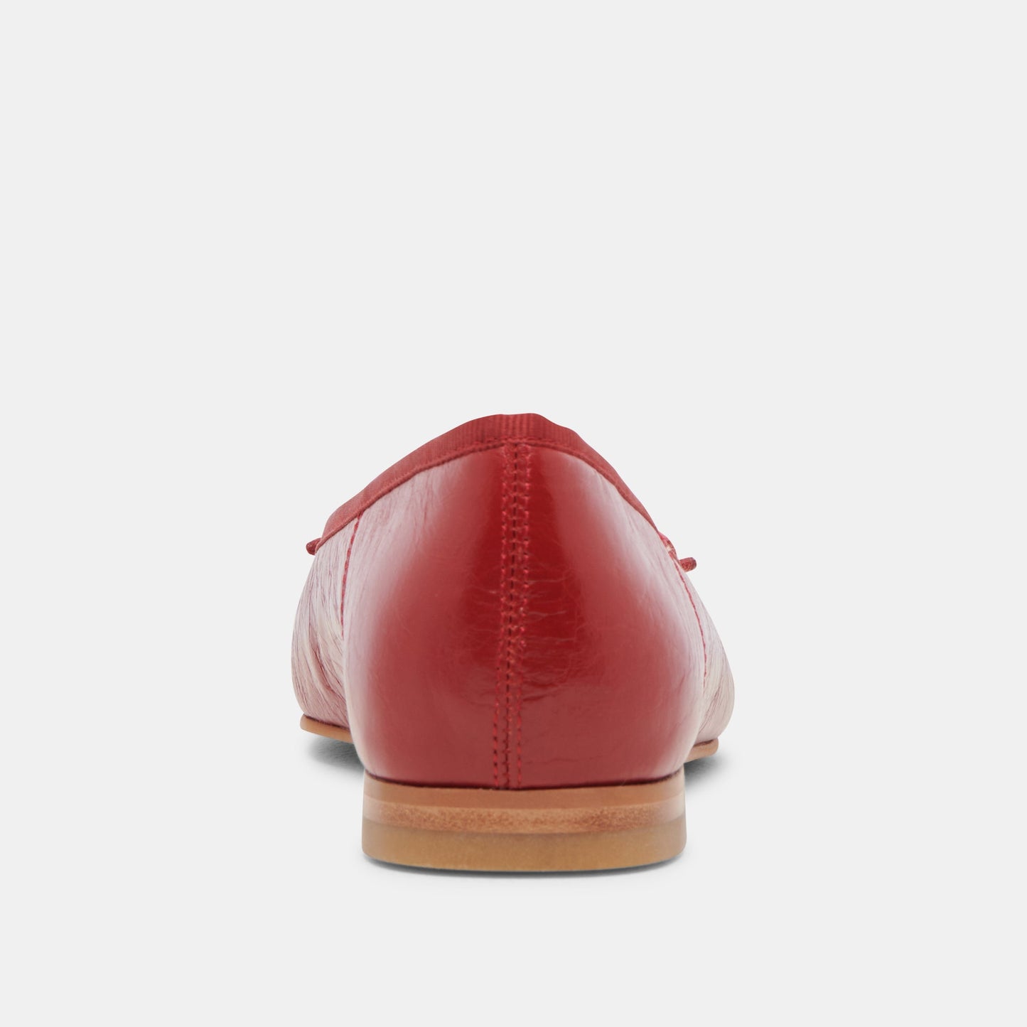 Dolce Vita Anisa Ballet Flats RED CRINKLE PATENT
