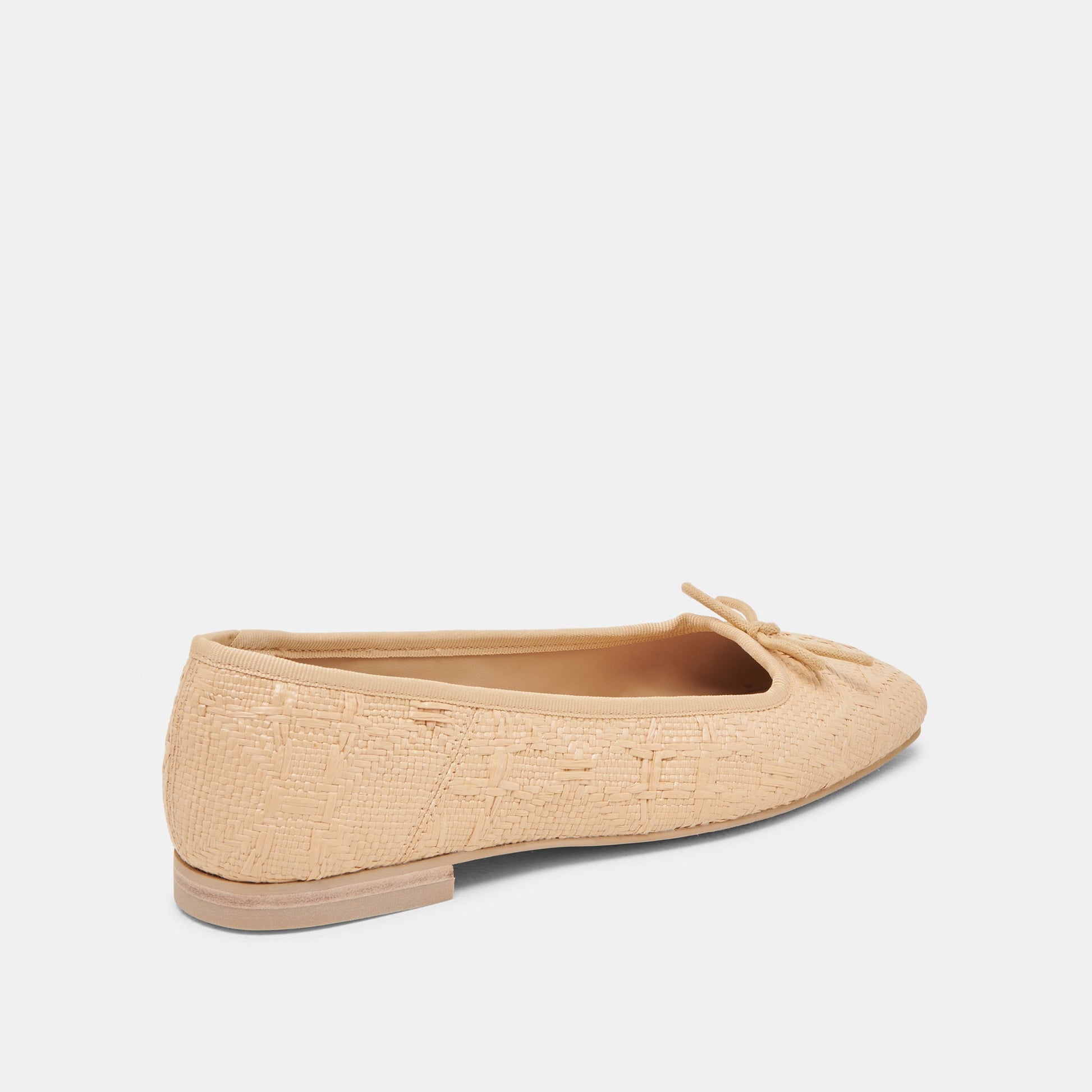 Dolce Vita ANISA BALLET FLATS LT NATURAL WOVEN RAFFIA
