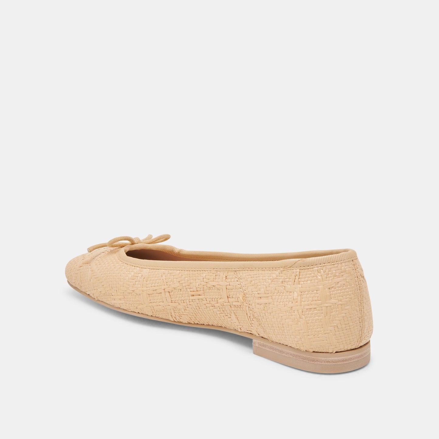 Dolce Vita ANISA BALLET FLATS LT NATURAL WOVEN RAFFIA