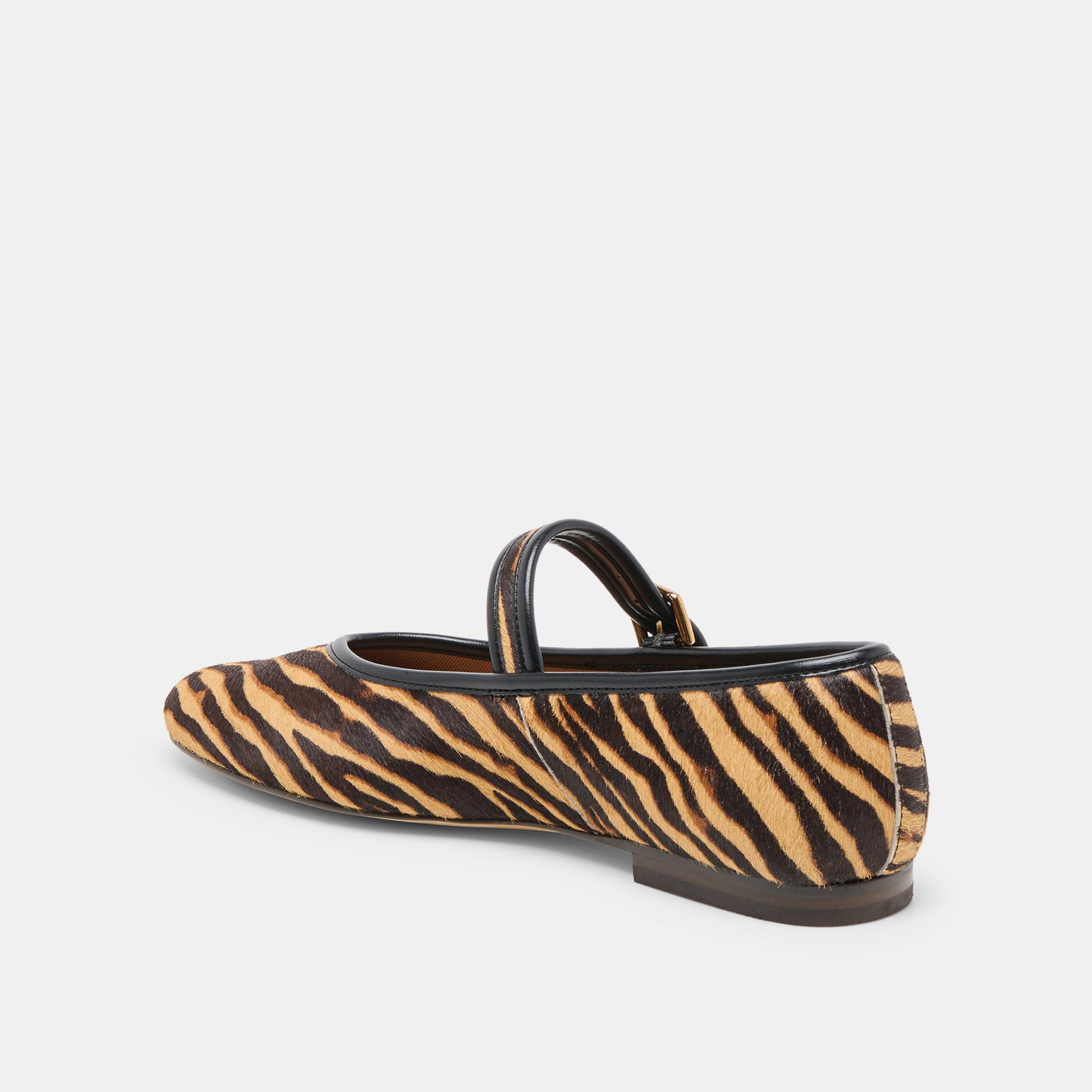 Dolce Vita Roslyn Tiger Calf Hair Ballet Flats