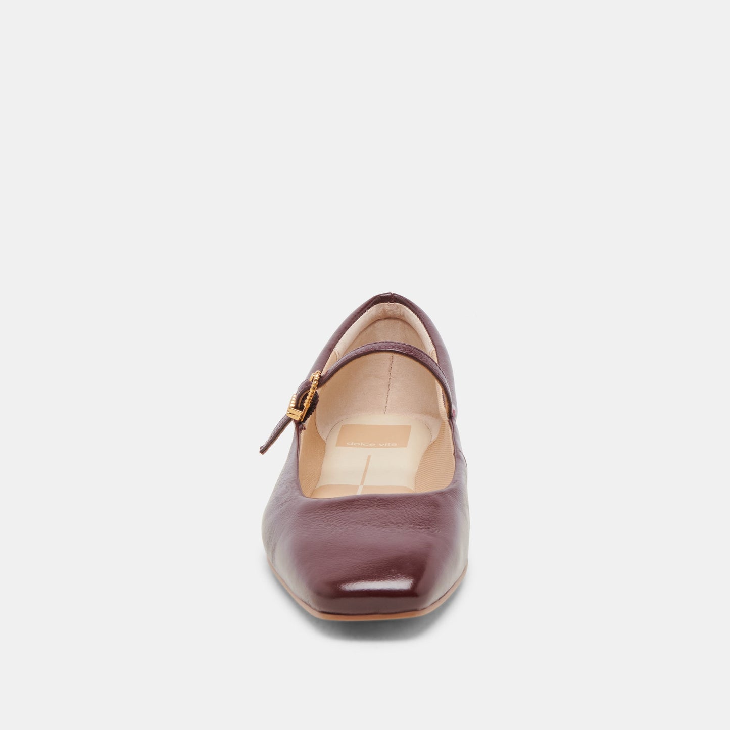 Dolce Vita REYES BALLET FLATS CRANBERRY CRINKLE PATENT