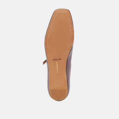 Dolce Vita REYES BALLET FLATS CRANBERRY CRINKLE PATENT