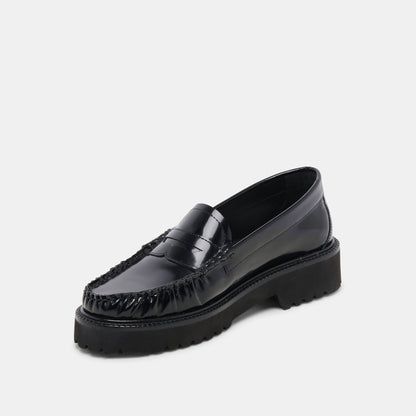 Dolce Vita MAXWELL LOAFERS BLACK LEATHER