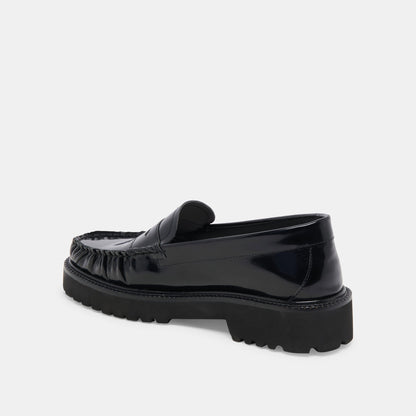 Dolce Vita MAXWELL LOAFERS BLACK LEATHER
