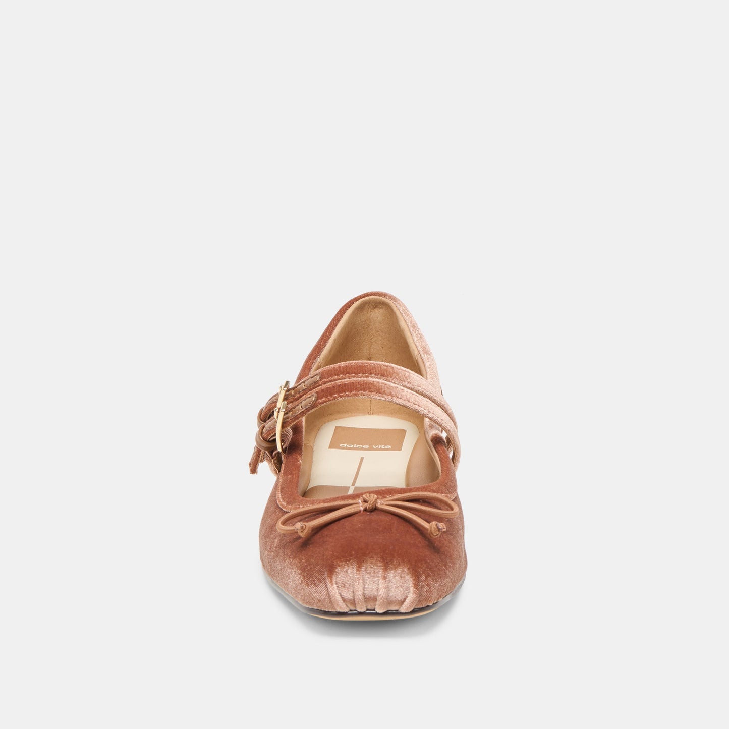 Dolce Vita Gibsen Dk Rose Velvet Ballet Flats