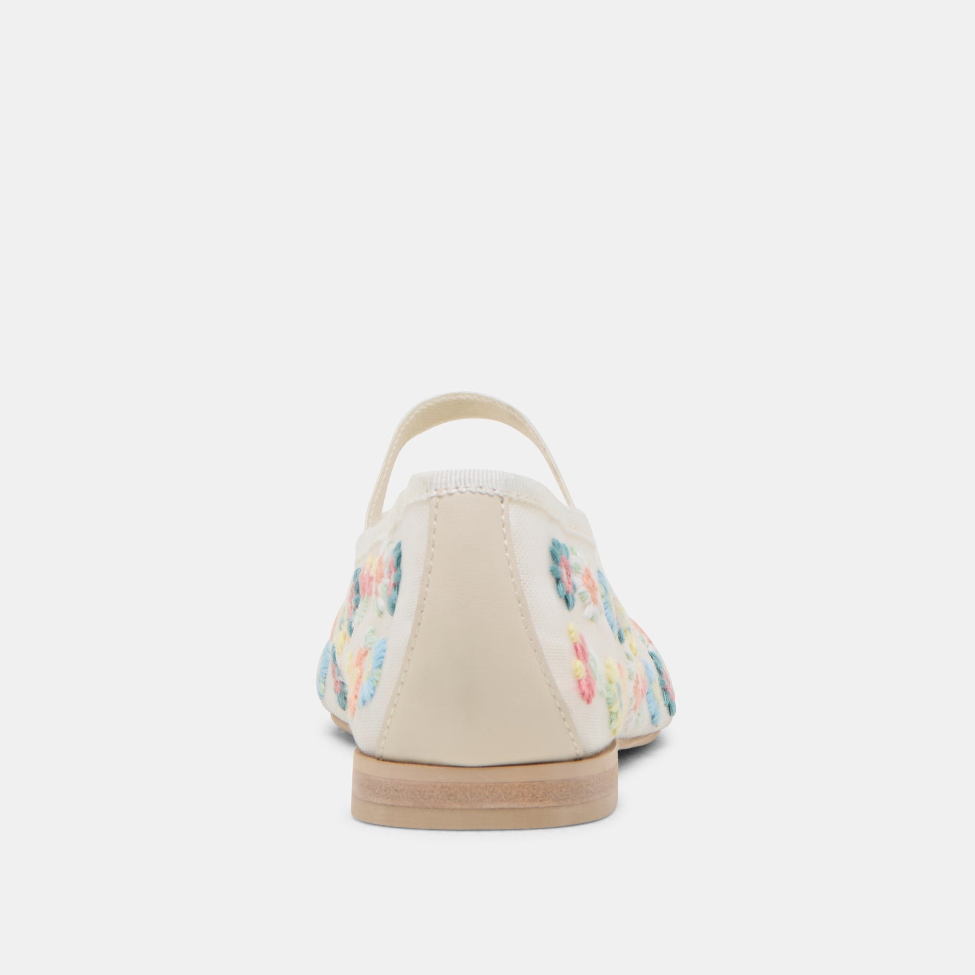 Dolce Vita CADEL FLORAL BALLET FLATS IVORY FLORAL MESH