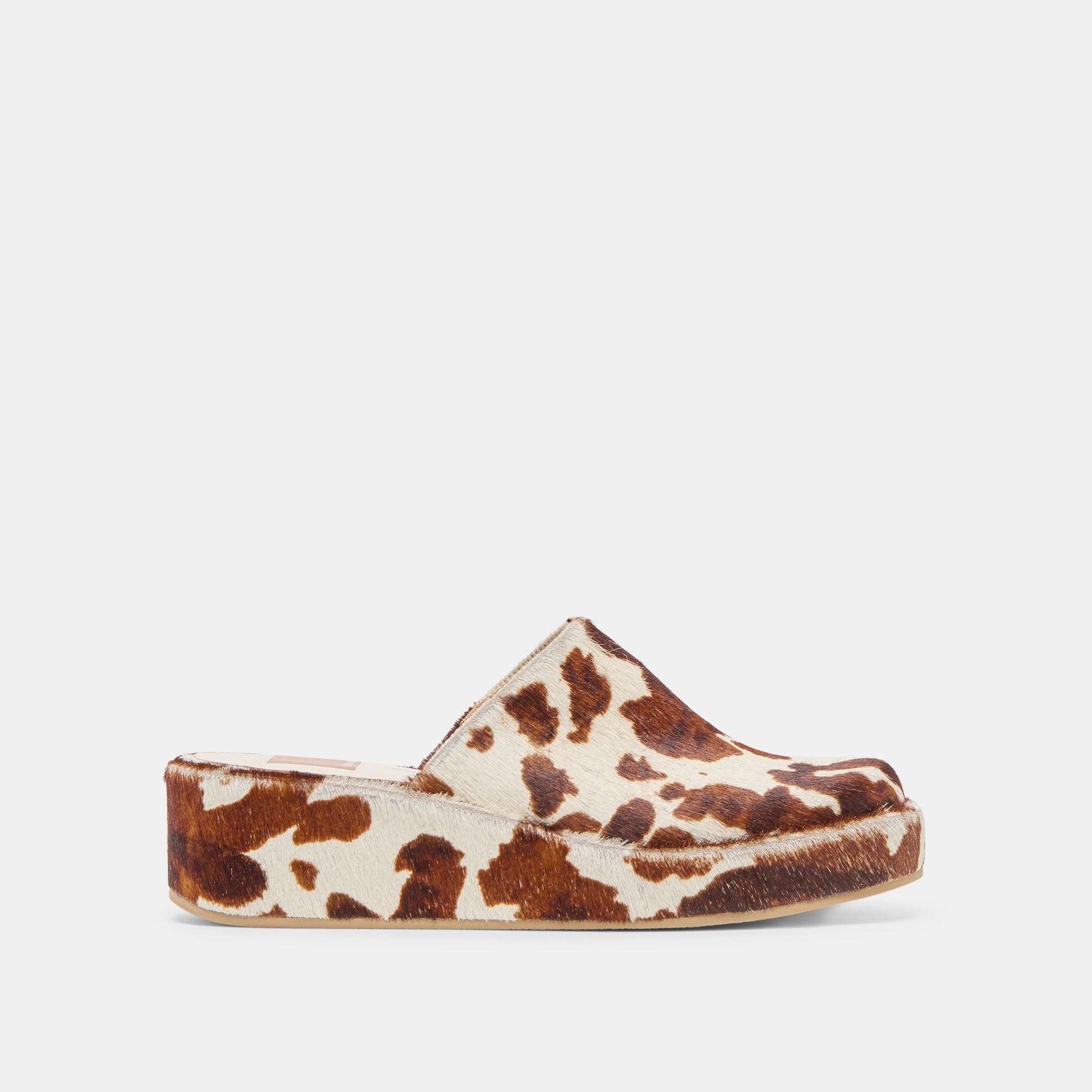 Dolce Vita Rosita Cocoa Taurus Calf Hair Flats