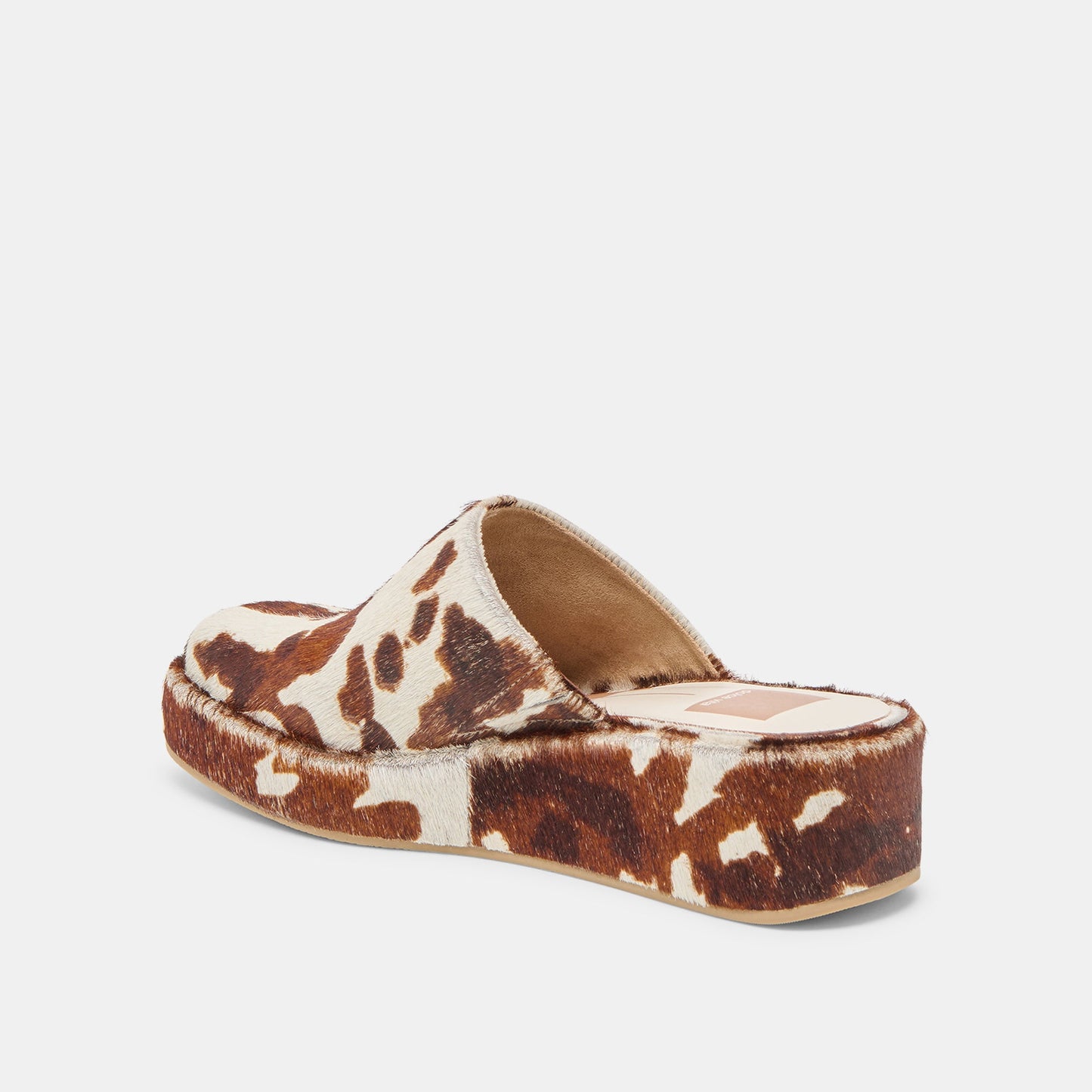 Dolce Vita Rosita Cocoa Taurus Calf Hair Flats