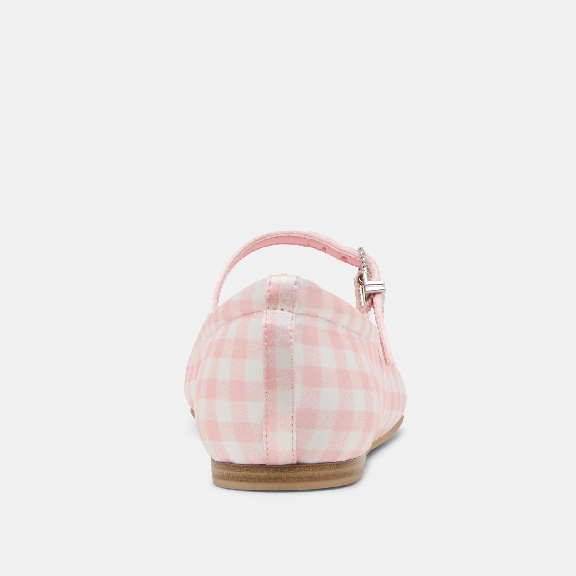Dolce Vita Reyes X Byrdie Golf Pink Plaid Gingham Ballet Flats
