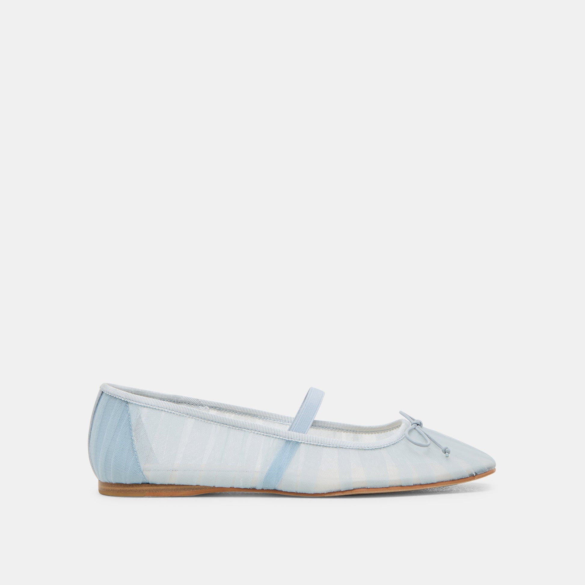 Dolce Vita Raeven Light Blue Tulle Ballet Flats