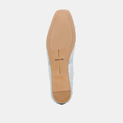 Dolce Vita Raeven Light Blue Tulle Ballet Flats