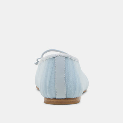 Dolce Vita Raeven Light Blue Tulle Ballet Flats