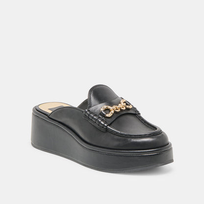 Dolce Vita Dorrel Maroon Leather Loafers